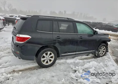2012 Toyota Highlander Base z USA, uszkodzony, nr VIN 5TDBK3EH9CS095145